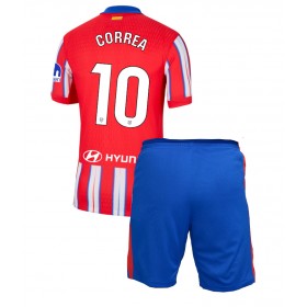 Dětské fotbalový komplet Atletico Madrid Angel Correa #10 Domácí košile 2024-25 Krátkým Rukávem